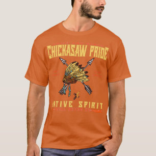 NATIVE AMERICAN CHICKASAW PRIDE SPIRIT T-SHIRT