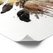 Native American Chief Art Print Poster (Hoek)