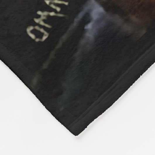 Native American Chief Fleece Blanket (Hoek)