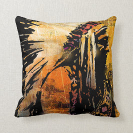 Native American Chief Kussen