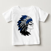 Native American Chief met Red Headress (Voorkant)