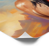 Native American Chief nr. 1 Perfect Poster (Hoek)