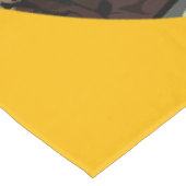 Native American Chief op wilde landschap zonsonder Tafelkleed (Gekanteld)