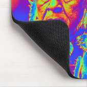 Native American Chief Pop Art Muismat (Hoek)