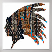 Native American Chief Poster (Voorkant)