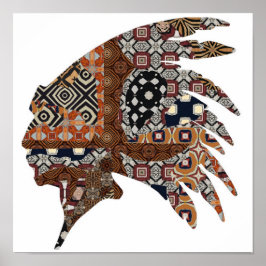 Native American Chief Poster