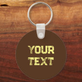 Native American Chief Powerful Portret Sleutelhanger (Achterkant)