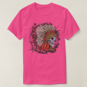 Native American Chief Skull 2 T-shirt (Design voorkant)