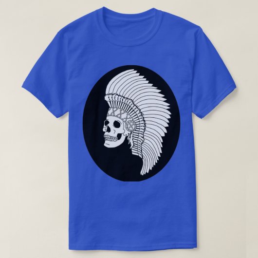 Native American Chief Skull (2) T-shirt (Design voorkant)