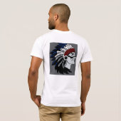 Native American Chief T-shirt (Achterkant volledig)