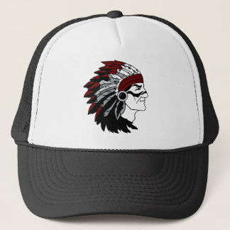 Native American Chief Trucker Pet