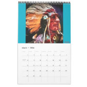 Native American Chiefs Calendar Kalender (Mar 2026)