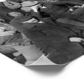 Native American Chiefs Meeting with Buffalo Bill Poster (Hoek)