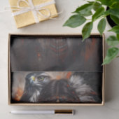 Native American Child & Eagle Headdress Decoupage Tissuepapier (Geschenk)