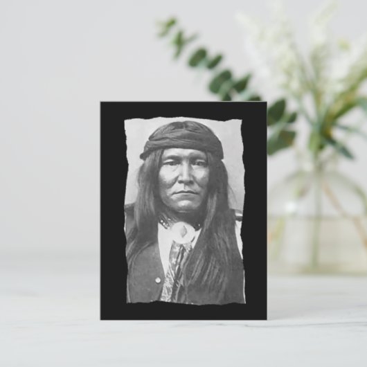  Native American Cochise Apache Briefkaart (Staand voorkant)