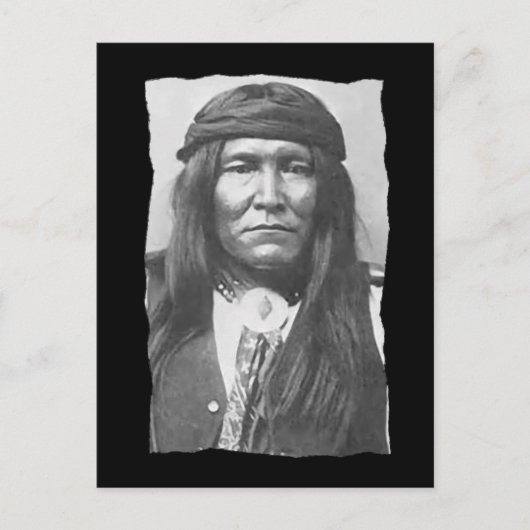 Native American Cochise Apache Briefkaart (Voorkant)