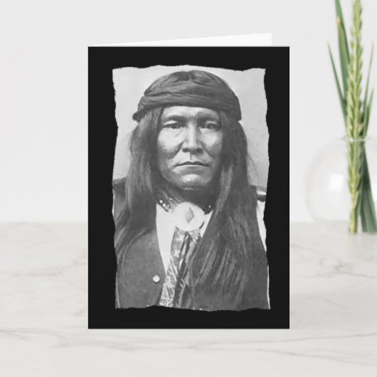 Native American Cochise Apache Kaart (Voorkant)