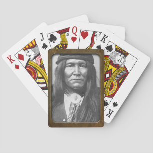 Native American Cochise Apache spelen ca Pokerkaarten