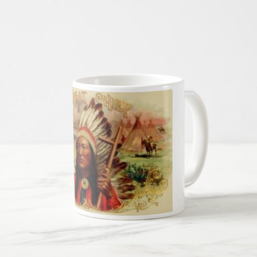 Native American Coffee Mok (Voorkant rechts)