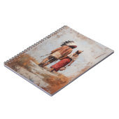 Native American Couple Spiral Notebook Notitieboek (Linkerzijde)