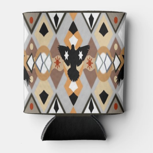 Native American Crow Blikjeskoeler (Voorkant)