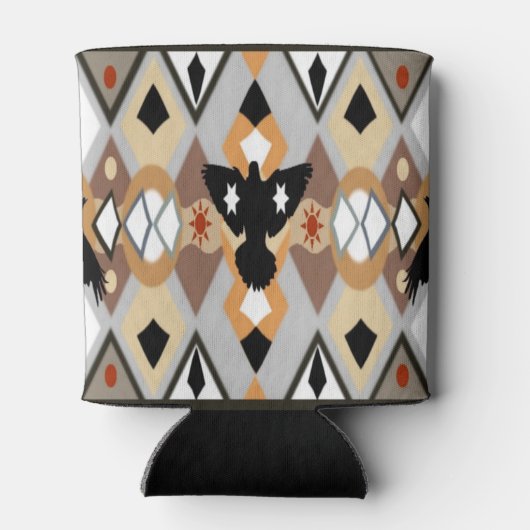 Native American Crow Blikjeskoeler (Achterkant)