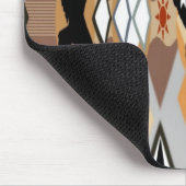 Native American Crow Mousepad Muismat (Hoek)