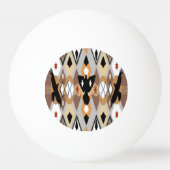 Native American Crow Ping Pong Ball (Achterkant)