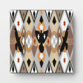 Native American Crow Plaque Fotoplaat (Voorkant)