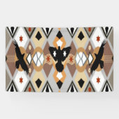 Native American Crow Spandoek (Horizontaal)