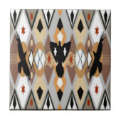 Native American Crow Tile Tegeltje (Voorkant)