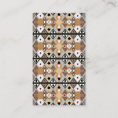 Native American Crow Visitekaartje (Achterkant)