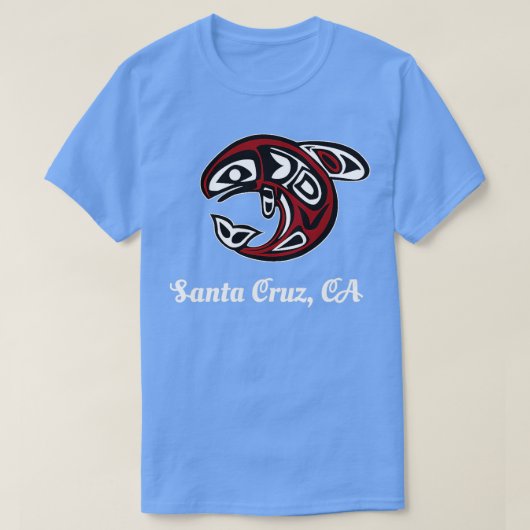 Native American Cruz Santa Ca Tribal T-shirt (Design voorkant)