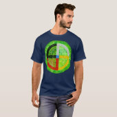 Native American Culture Medicine Wheel Mandala T-shirt (Voorkant volledig)
