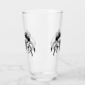 Native American Culture - Sun Dancing Kokopelli 1 Glas (Links)