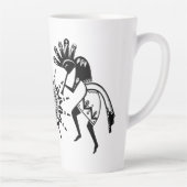 Native American Culture - Sun Dancing Kokopelli 1 Latte Mok (Rechts)