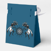 Native American Culture - Sun Dancing Kokopelli 2 Bedankdoosjes (Achterkant)