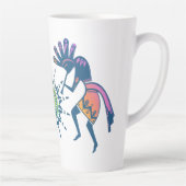 Native American Culture - Sun Dancing Kokopelli 5 Latte Mok (Rechts)