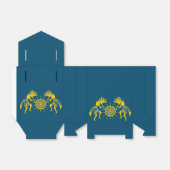 Native American Culture - Sun Dancing Kokopelli 6 Bedankdoosjes (Uitgevouwen)