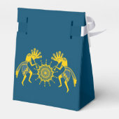 Native American Culture - Sun Dancing Kokopelli 6 Bedankdoosjes (Achterkant)