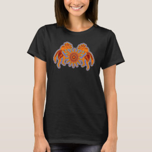 Native American Culture Sun Dancing Kokopelli 8 T-shirt