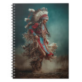 Native American Dancer Notebook Notitieboek (Voorkant)