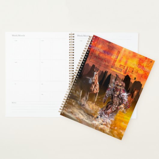Native American Dancer ROLLING THONDER #1 org Planner (Display)