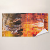 Native American Dancer ROLLING THONDER Badhanddoek (Badhanddoek)