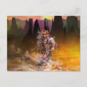 Native American Dancer ROLLING THONDER Briefkaart (Voorkant)