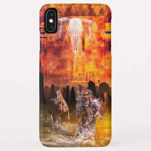 Native American Dancer ROLLING THONDER Case-Mate iPhone Case (Achterkant)
