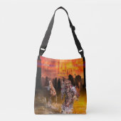 Native American Dancer ROLLING THONDER Crossbody Tas (Voorkant)