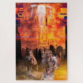 Native American Dancer ROLLING THONDER Legpuzzel