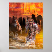 Native American Dancer ROLLING THONDER Poster (Voorkant)