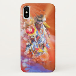 Native American DANCING WOLVES iPhone 16 Hoesje